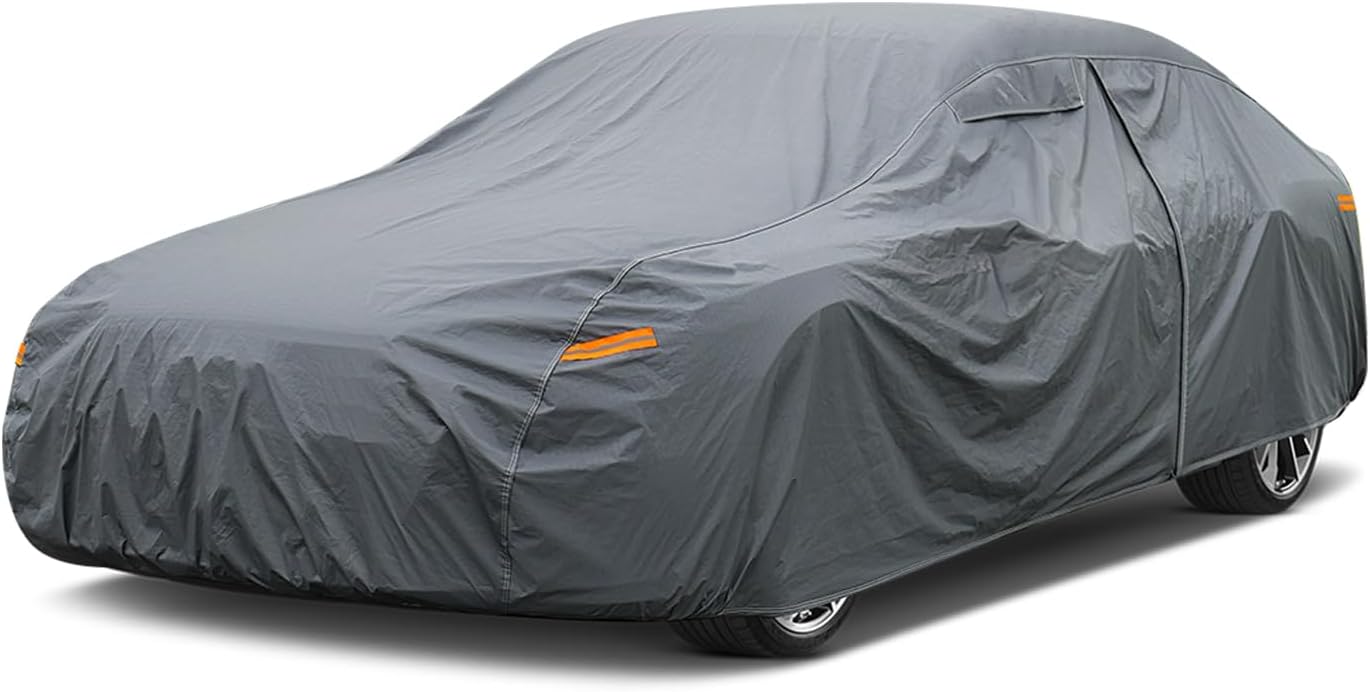 16 Layers Waterproof Car Cover for All Weather Protection