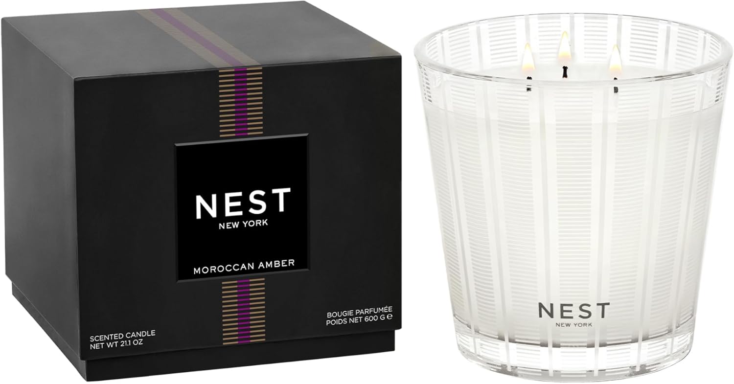NEST New York Moroccan Amber Scented Candle - 21.2 oz Luxury