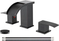 Waterfall 8 in Widespread Bathroom Faucet Set - Oil Rubbed Bronze