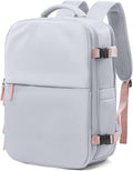 Vacuum Backpack With Pump Large Travel Laptop Backpack - Compresses