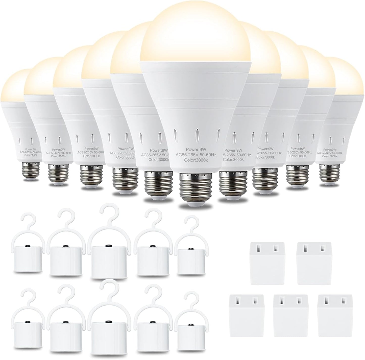Rechargeable Emergency Light Bulbs for Home Power Outages