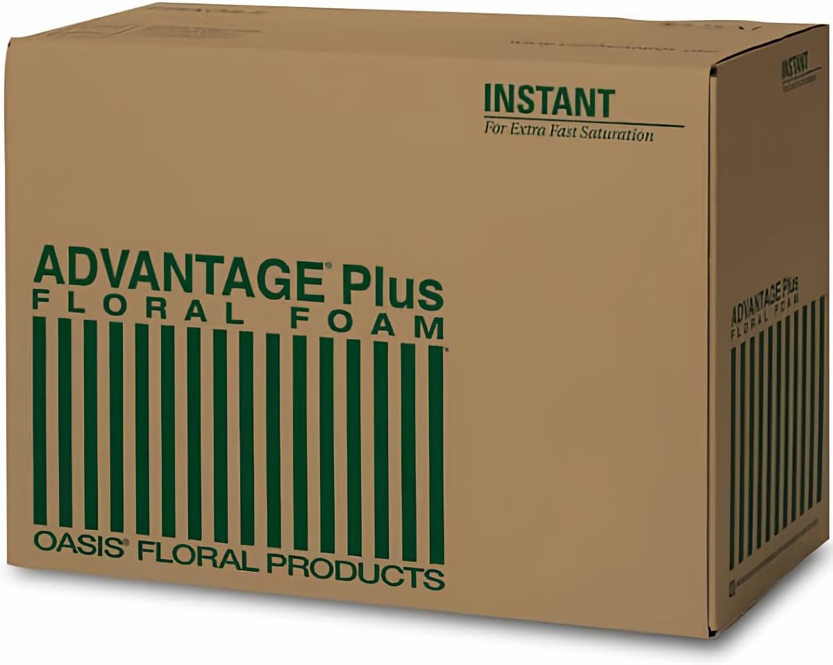 Oasis Advantage Plus Floral Foam Blocks for Flower Arrangements