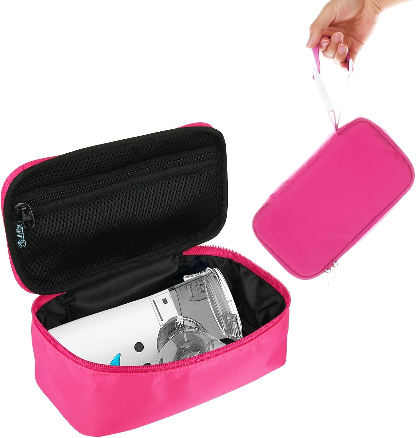 Pink Nebulizer Case - Organize Your Inhaler Gear!