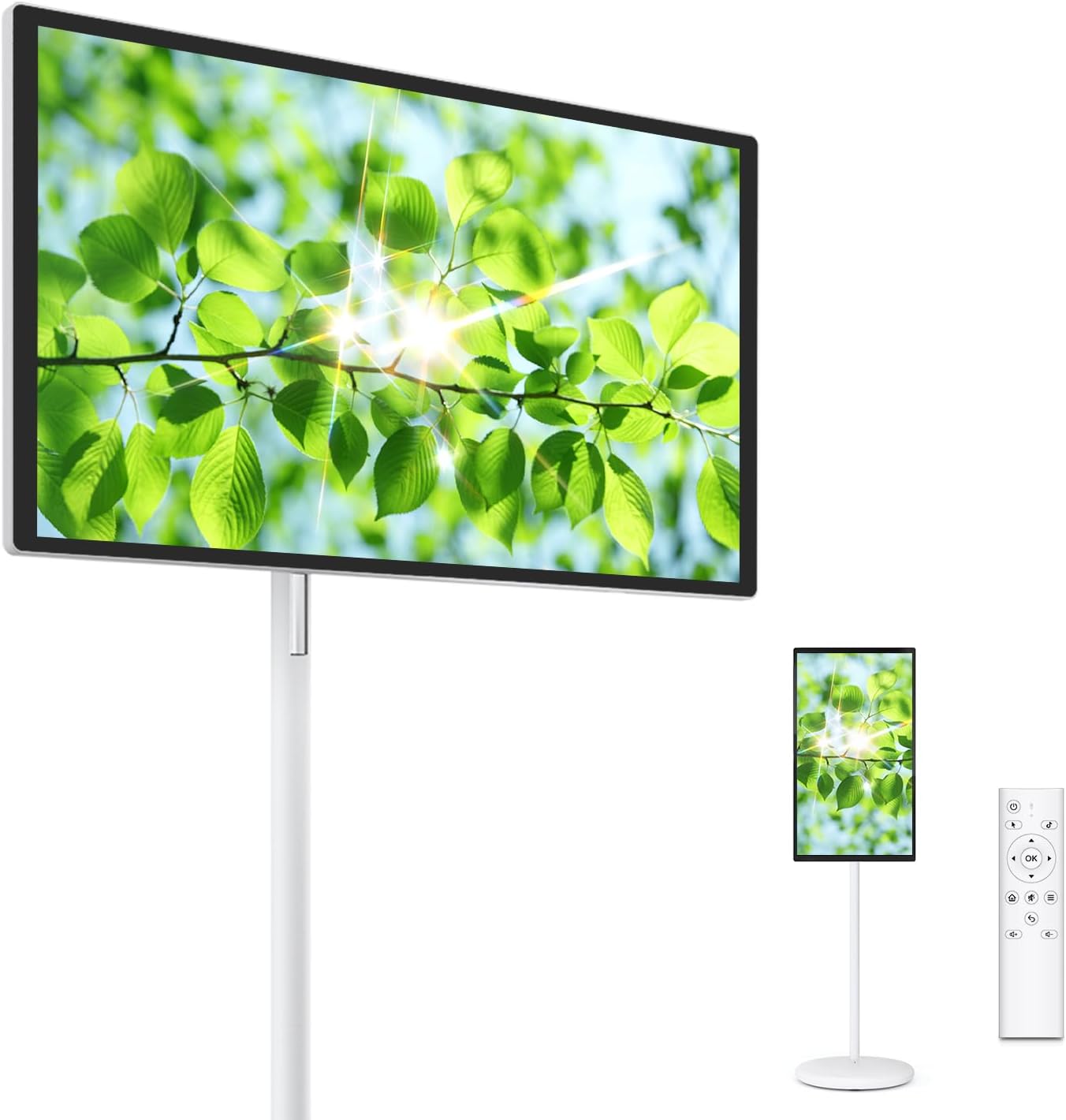 32 Rolling TV with Touch Screen and Long Battery Life