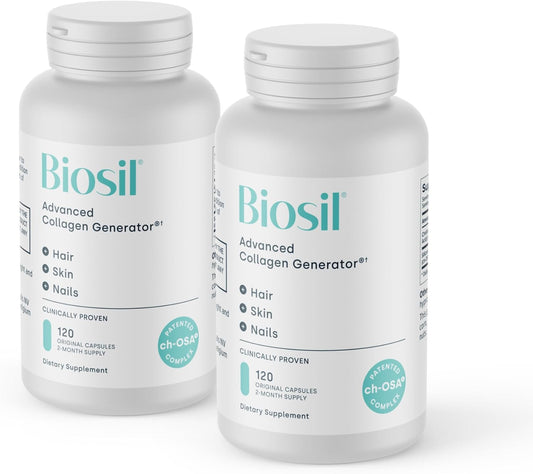 Biosil Collagen Booster Supplement for Skin, Hair, and Nails