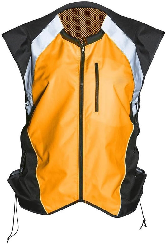 Badass Moto Reflective Safety Vest for Motorcycle Riding Gear