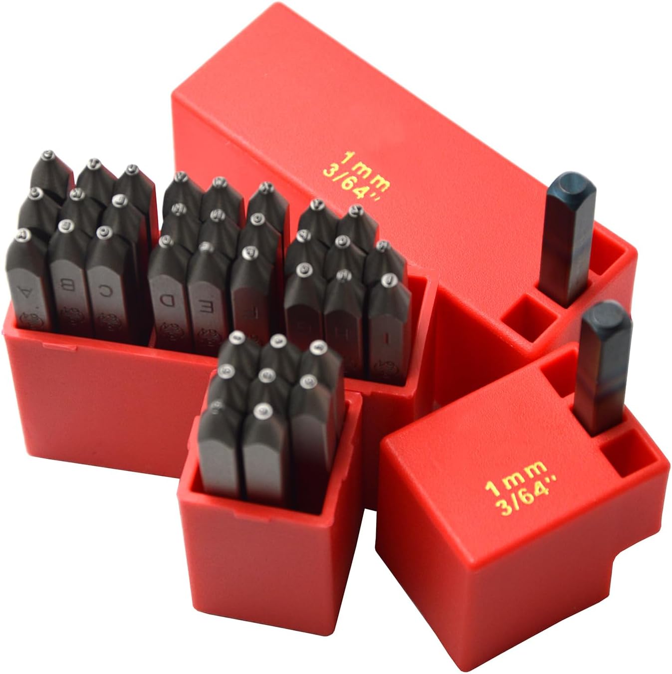 36pcs Heavy Duty Steel Stamp Kit for Jewelry and Leather Craft