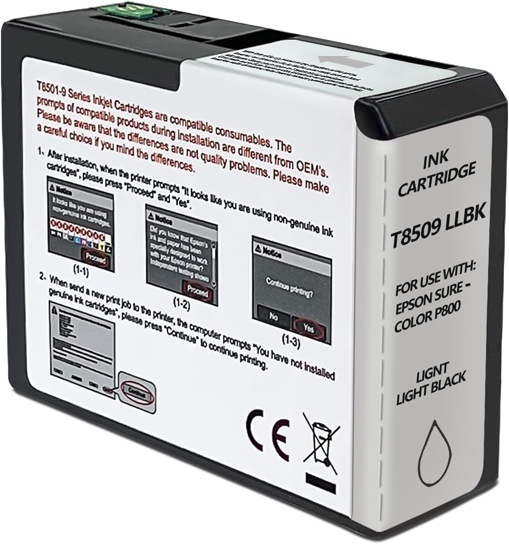 Premium Light Black Ink for Epson Surecolor P800