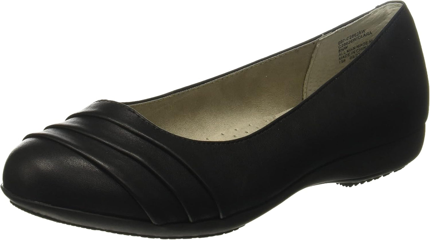 Clara Ballet Flat for Women with Cushioned Insole and Arch Support