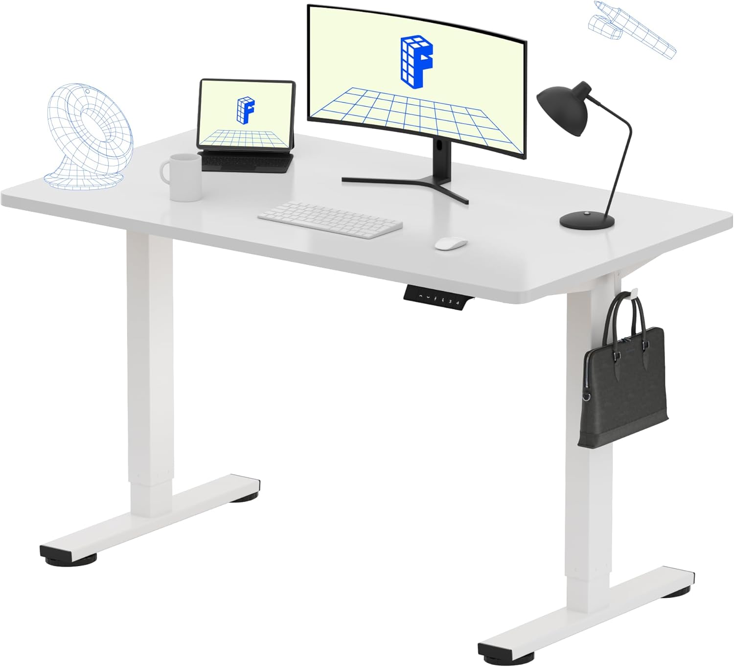 Height Adjustable Electric Standing Desk - FLEXISPOT