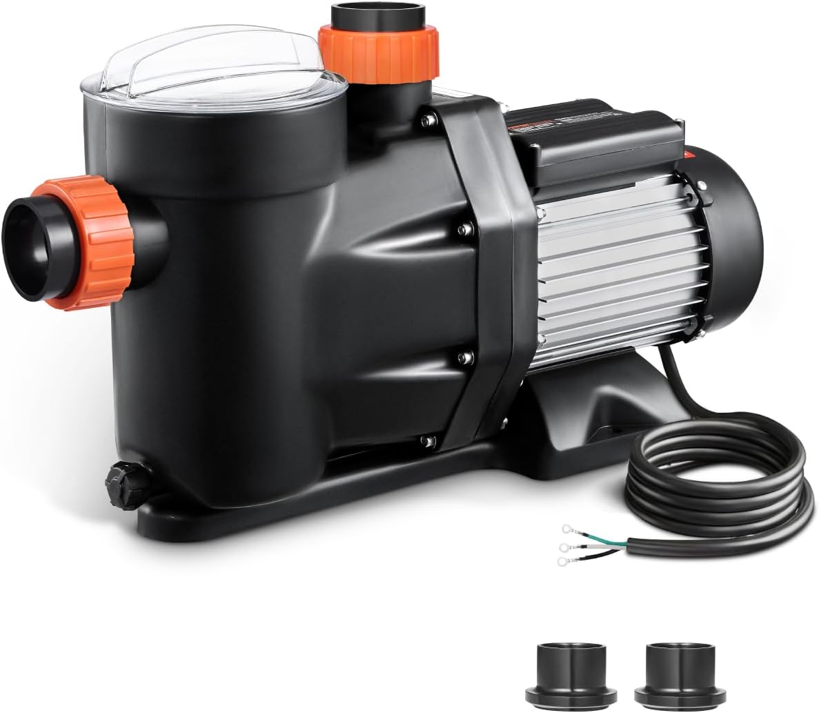 VEVOR Above Ground Pool Pump 1.5HP for Efficient Water Circulation