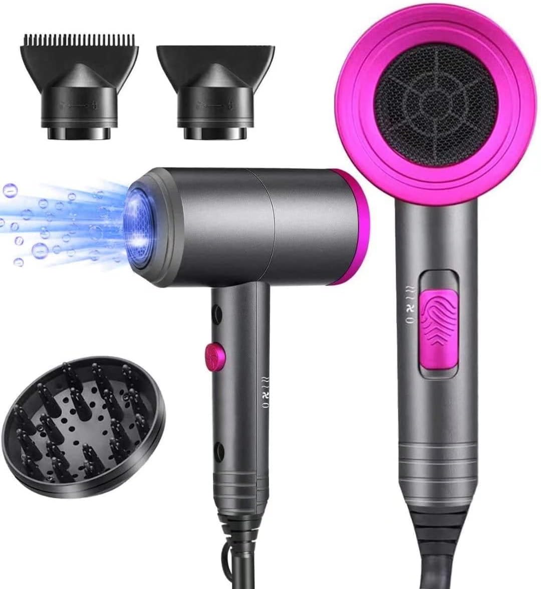 Karrong Ionic Hair Dryer - Professional 1800W with Negative Ion Tech