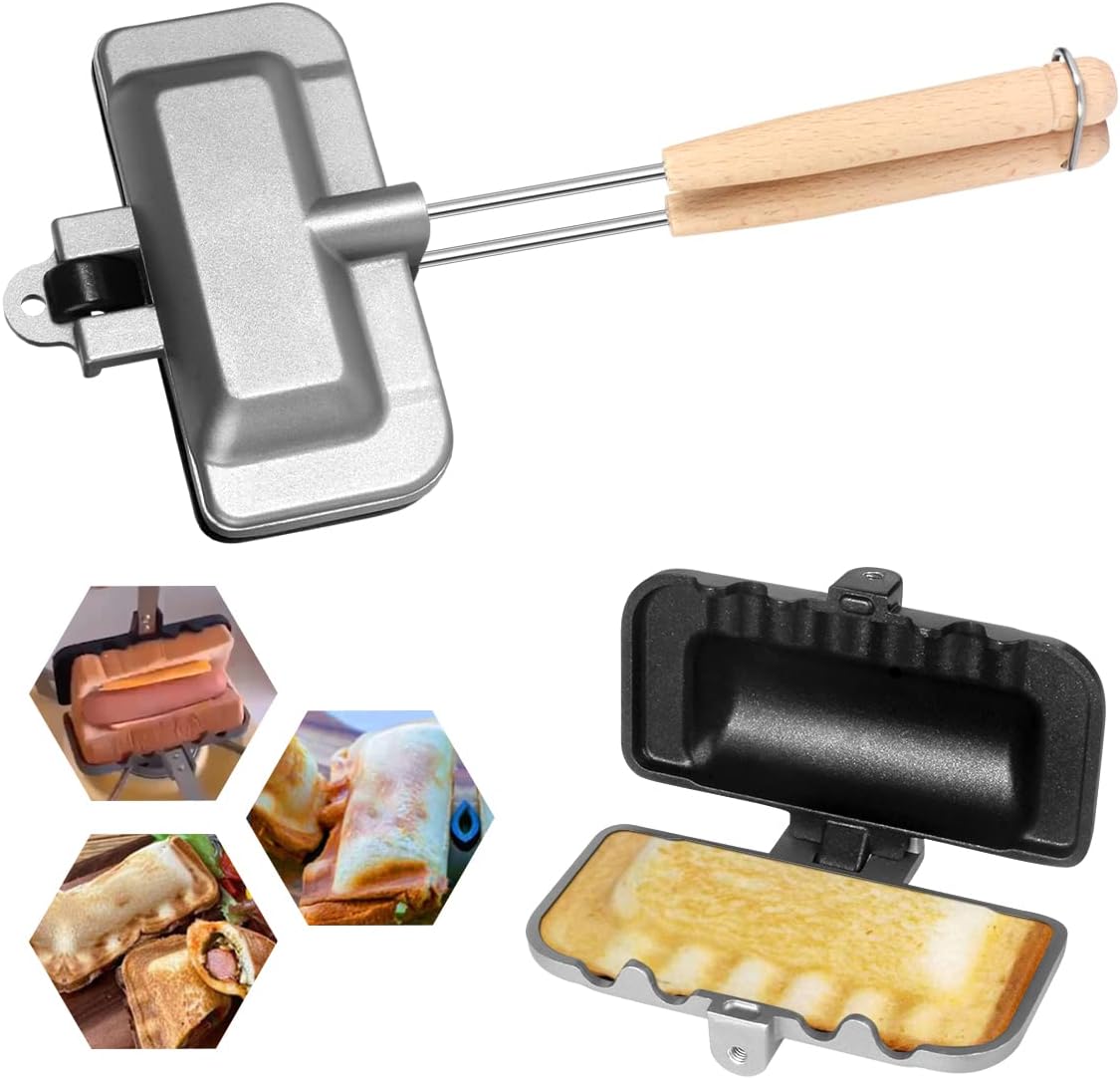 XSMNER Double-Sided Nonstick Grill Pan