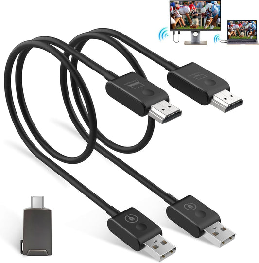 Crystal Clear HD Streaming with Moman 1080P Wireless HDMI