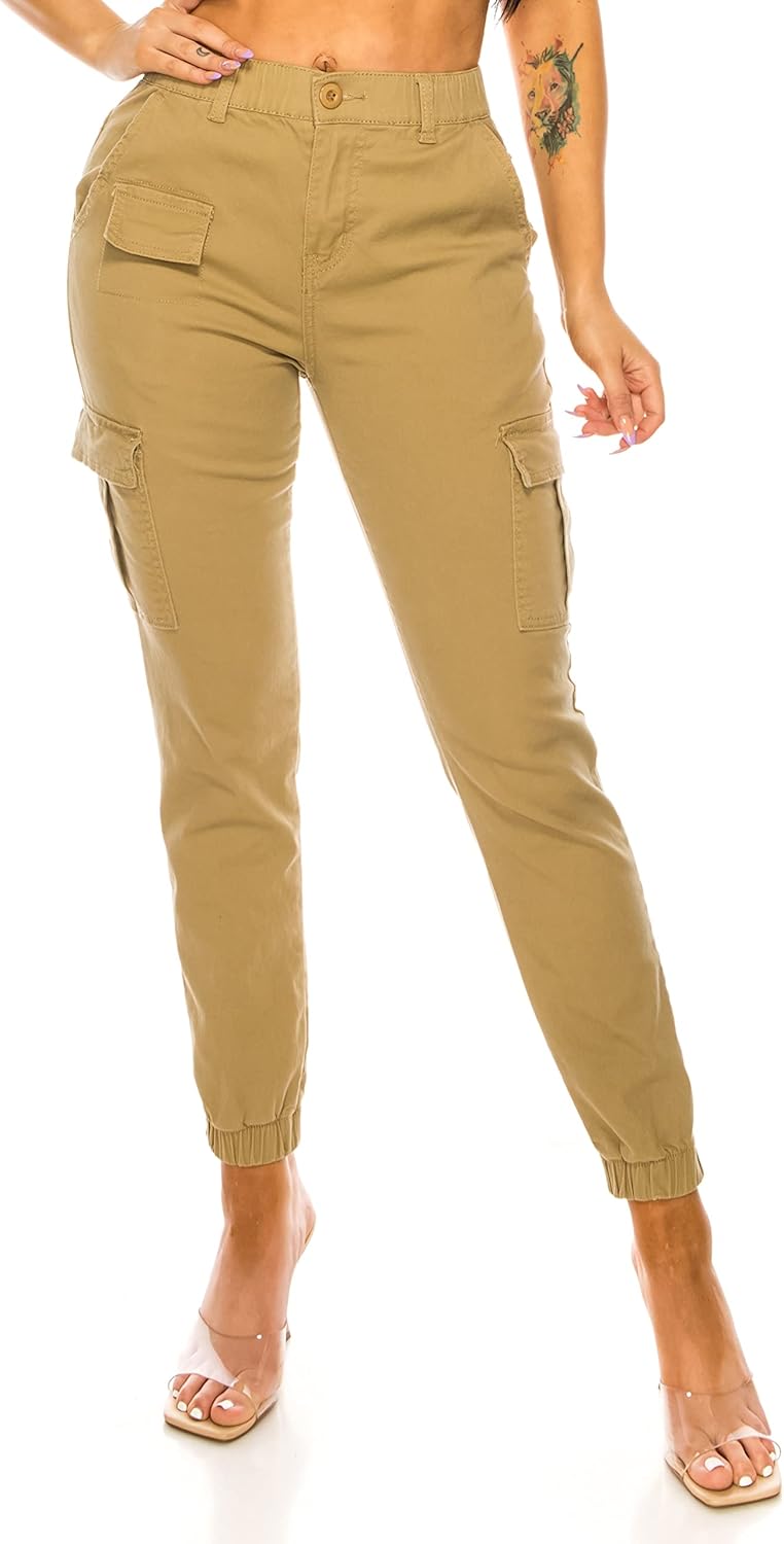 High Waisted Cargo Joggers Pants for Women - Stylish Streetwear