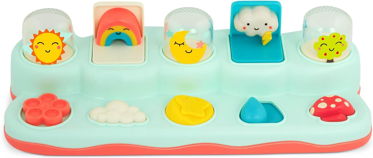 B. Toys Pop-Up Buddies: Cause & Effect Learning Fun!
