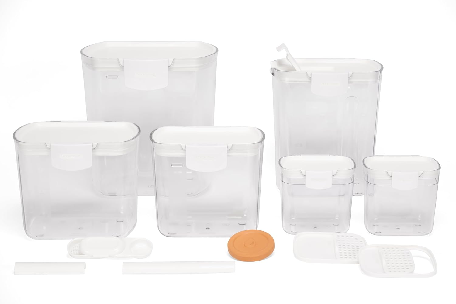 ProKeeper Baker's Airtight Kitchen Storage Canister Set for Freshness