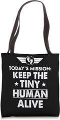Baby Feet Tote Bag - Keep Tiny Human Safe