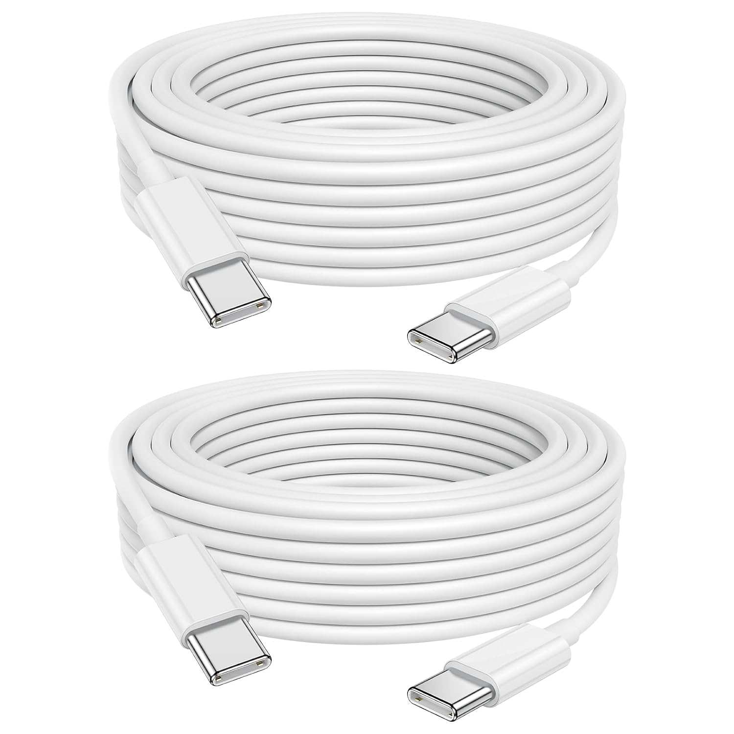 Fast Charge 2Pack 60W USB C Cable Set - iPhone/MacBook/Samsung - Gyusity