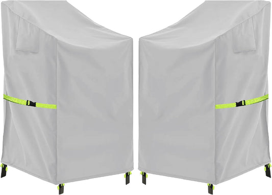 Stackable Patio Chair Cover - Heavy Duty Waterproof Protection
