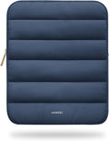 Puffy iPad Sleeve 9-11 in Tablet Sleeve Navy - Compressible Protection