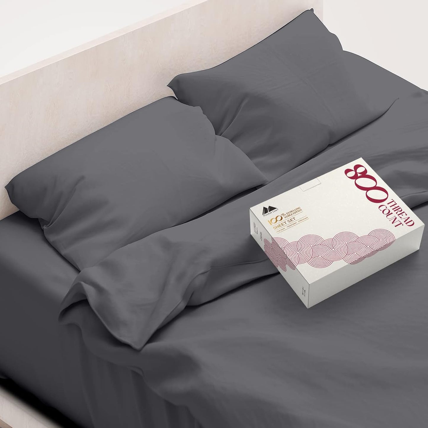 Luxury 800 Thread Count Egyptian Cotton Queen Sheet Set