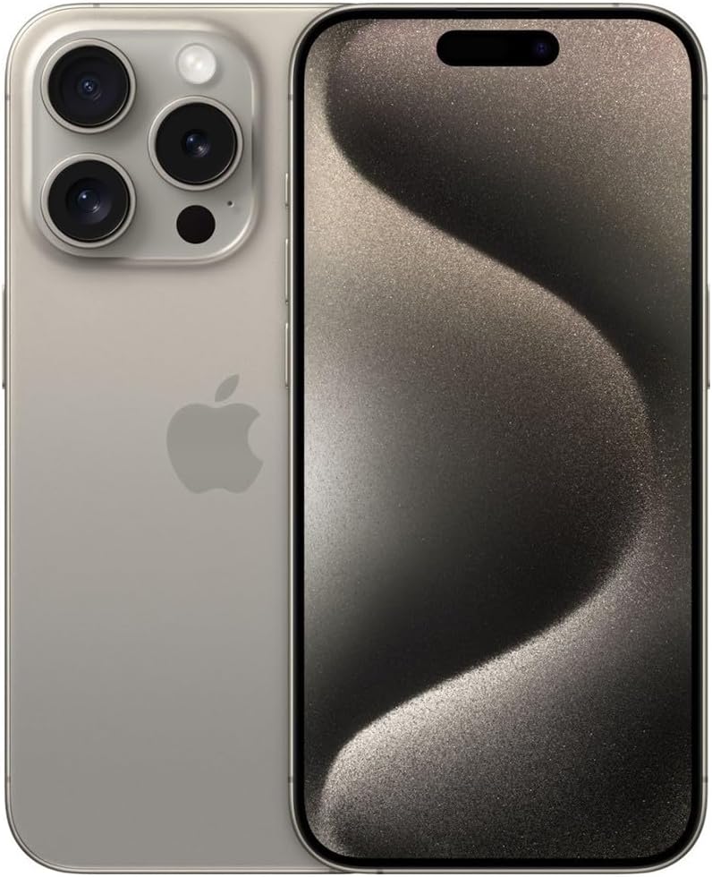 Apple iPhone 15 Pro 1TB Natural Titanium - Renewed Excellence
