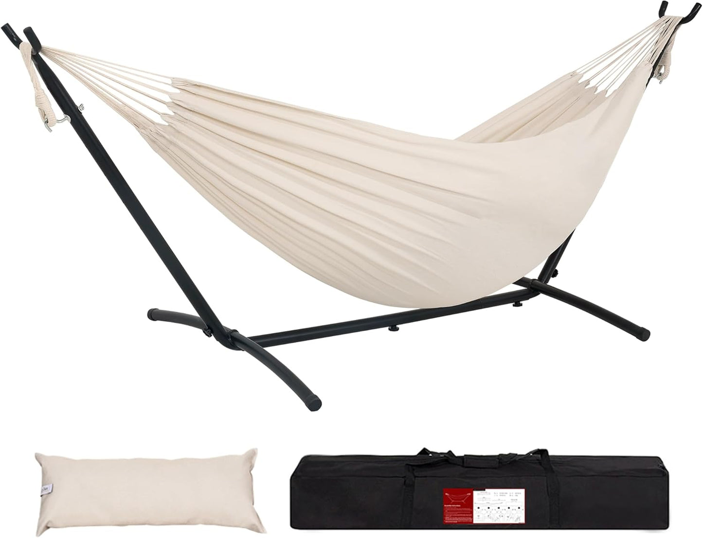 Lazy Daze Hammocks Double Hammock with Space-Saving Stand