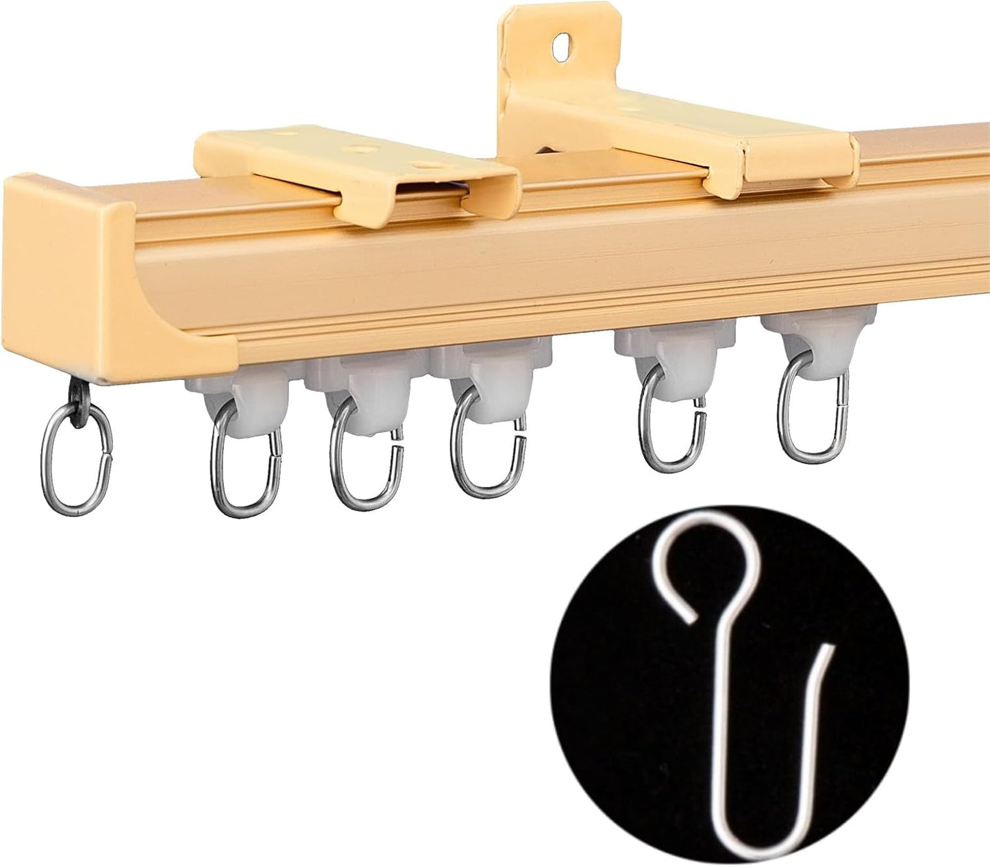 Ceiling Curtain Tracks for Heavy-Duty Room Dividers and Privacy