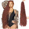 Soft Locs Crochet Hair 30in 4 Packs - Pre-Looped Faux Locs Set