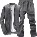 Men's Casual Tracksuit 2-Piece Running Jogging Athletic Set
