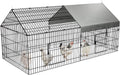 PawGiant Chicken Coop 86in Run Pen for Yard - Portable Outdoor