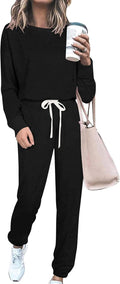 Women's Two Piece Tie Dye Loungewear Set - Casual Cozy Lounge