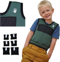 Weighted Vest For Kids - Small Adjustable Compression Vest for Ages