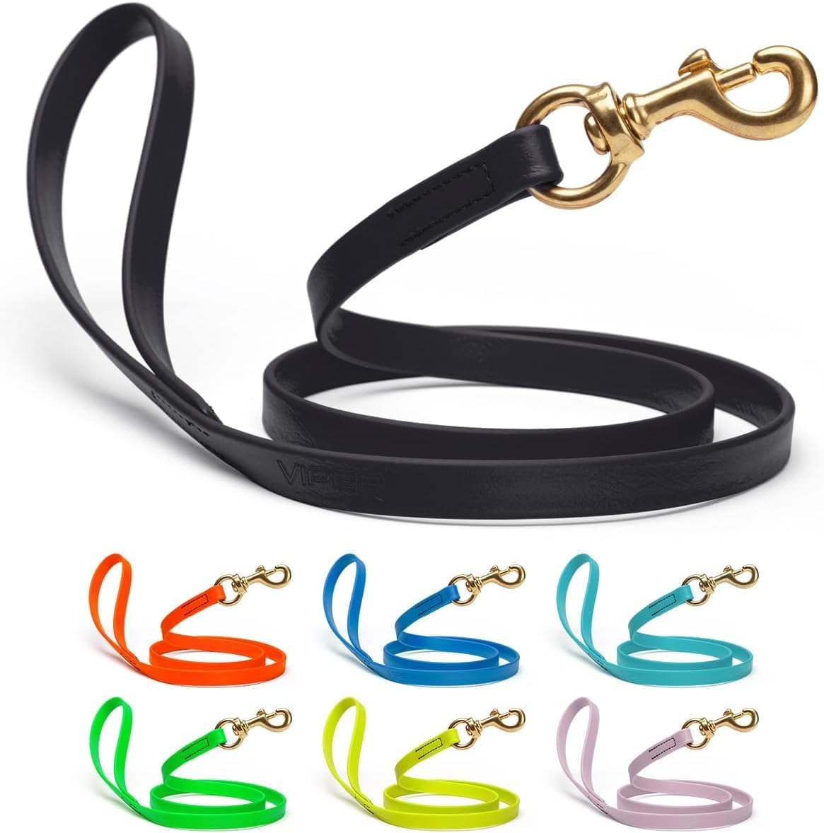 Viper Biothane Working Lead for Dogs 6ft - Durable and Reliable
