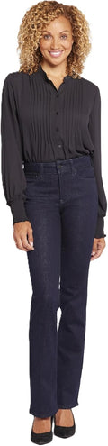 NYDJ Womens Barbara Bootcut Jeans in Plus Size - Lift Tuck Fit