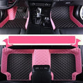 Custom Car Floor Mats Black Beige Pink - Full Vehicle Fit 2005-2023