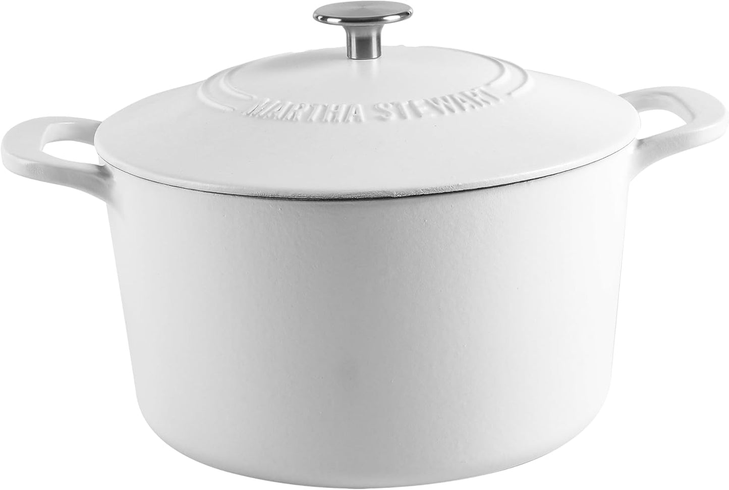 Martha Stewart Gatwick 7 QT Enamel Cast Iron Dutch Oven Pot