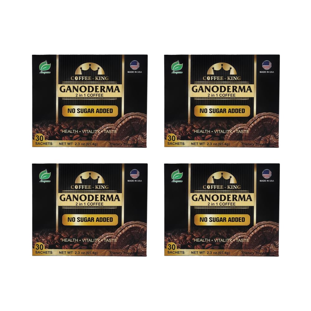 Sugar-Free Mushroom Coffee Blend | 30 Sachets x 4 | Food Empire