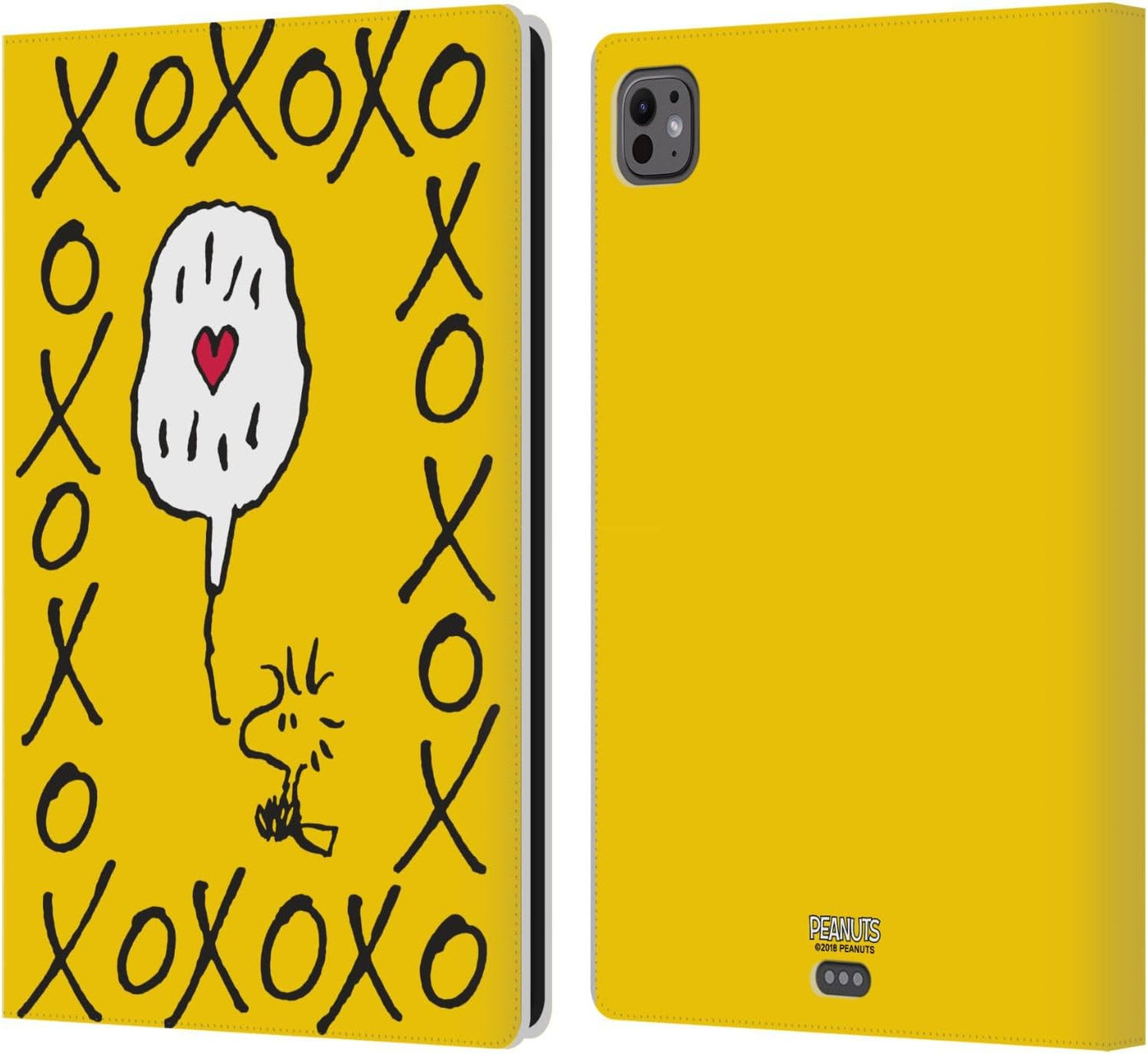 Peanuts Woodstock XOXO Leather Wallet Case for iPad Pro 11 M4