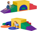Soft Foam Climbing Blocks Set Large 5-in-1 Soft Play Toys - Motor