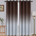 SimpleHome Ombre Room Darkening Curtains for Stylish Living Spaces