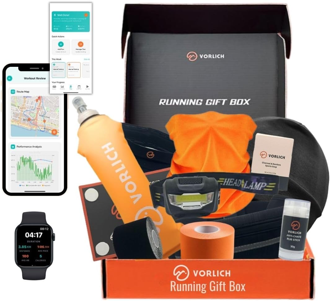 Vorlich Running Gift Box: 13 Essential Items for Runners