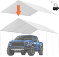 10x20ft Canopy Replacement Cover - Heavy Duty Carport Tarp