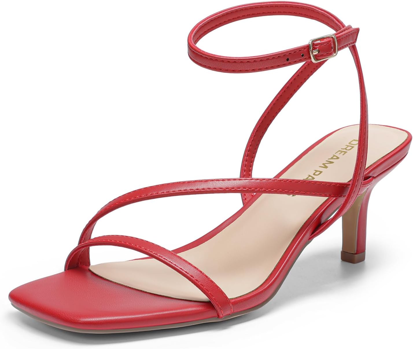 DREAM PAIRS Women's Strappy Open Toe Heels for Any Occasion