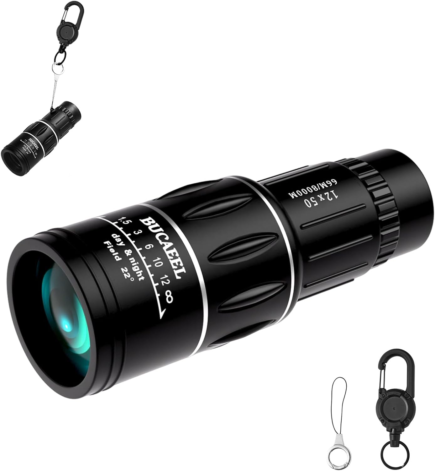 High Powered Monoculars for Adults with BAK4 Prism Design