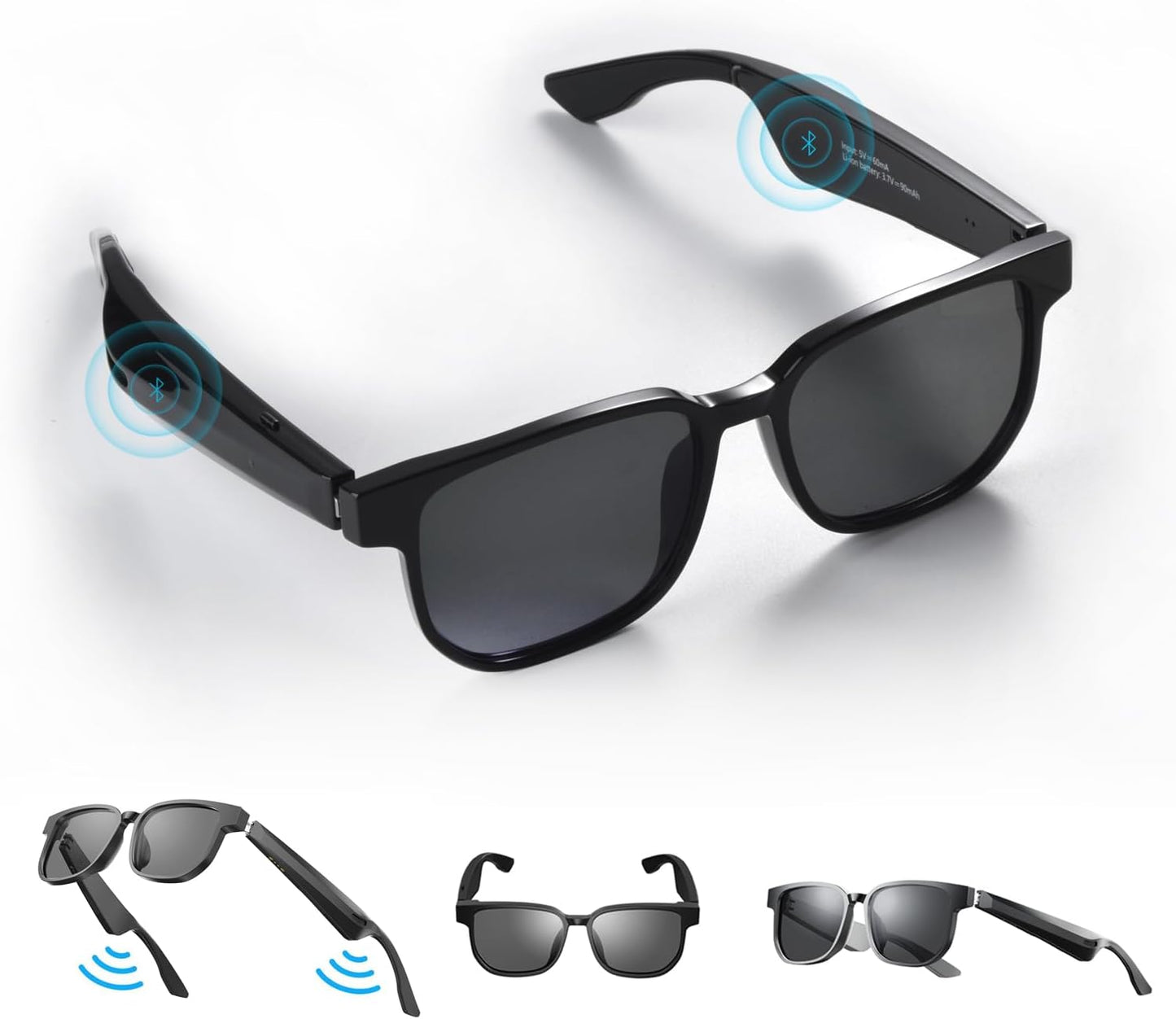 Outdoor Bluetooth Smart Glasses - UV Protection