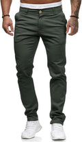 HUNGSON Men Skinny Slim Fit Casual Jeans Dyeing Stretch - Tailored