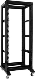 RAISING ELECTRONICS 27U 4 Post Open Frame Network Server Rack - Sturdy