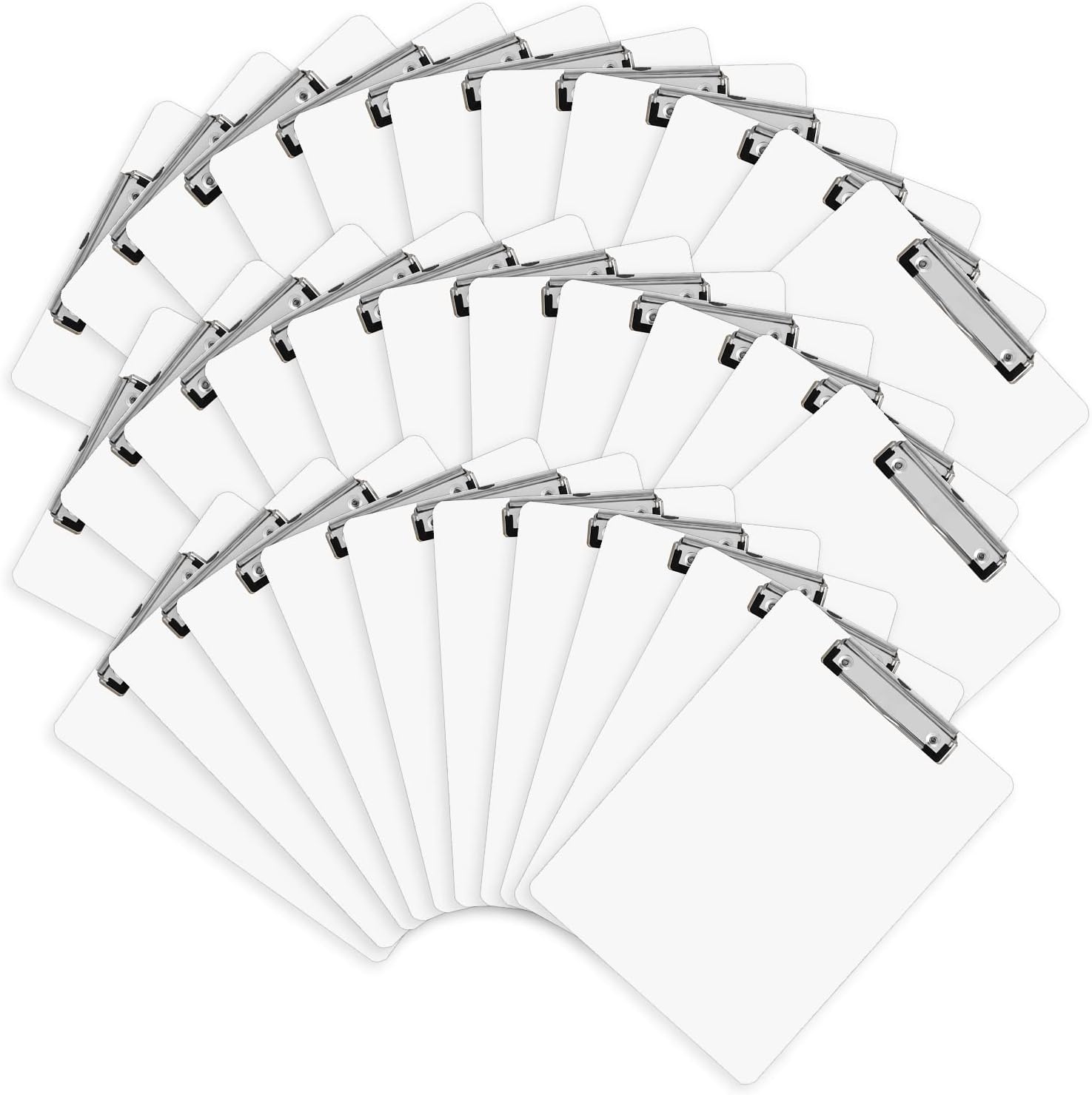 Dry Erase Clipboards for Office Use - 32 Pack Low Profile Design